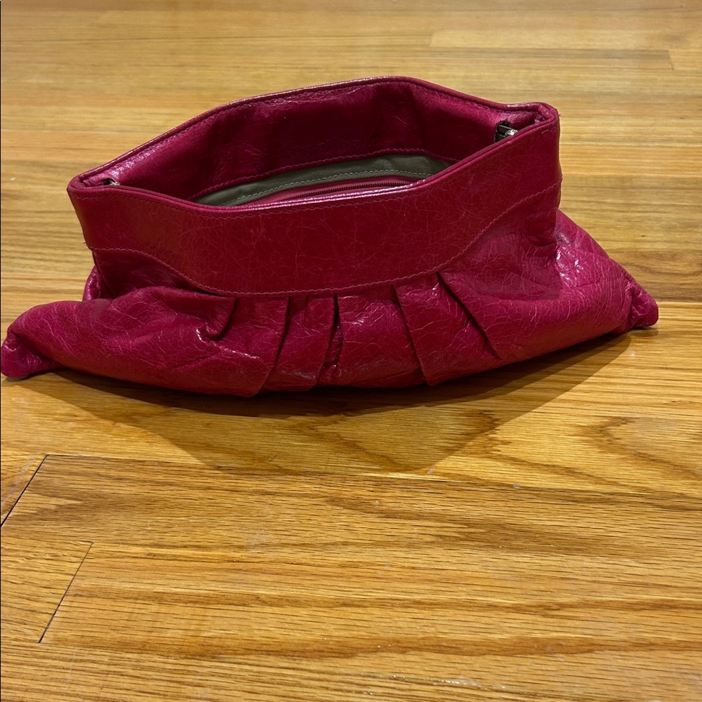 Vintage Pietro Alessandro Fuschia Pink Clutch,
